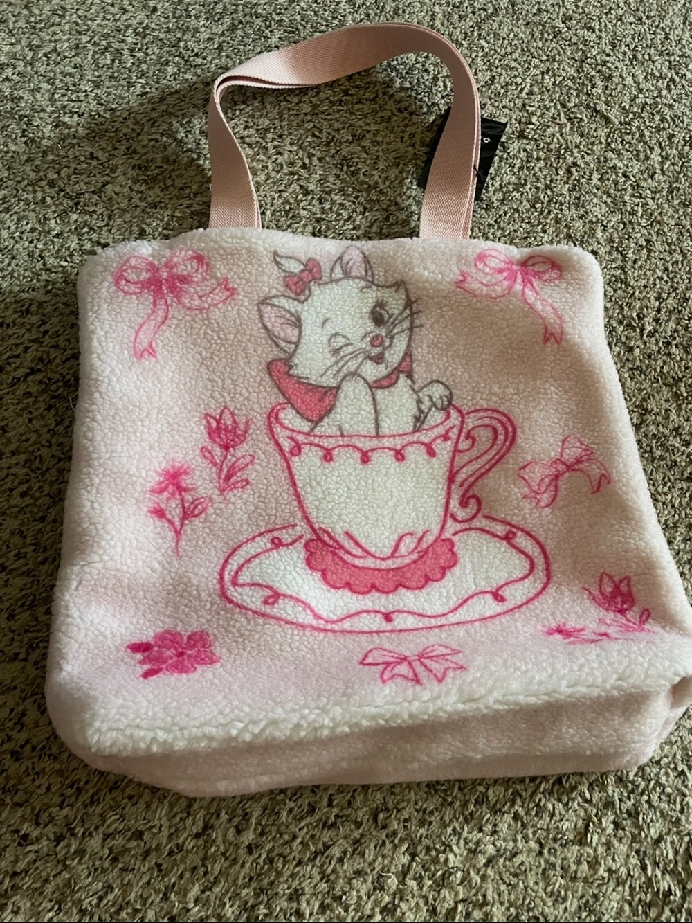 Disney The Aristocats Marie Sherpa Tote Bag -